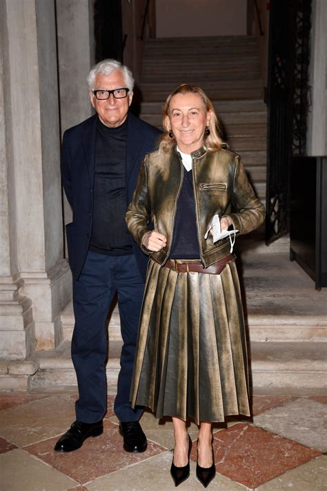 miuccia prada e pippo franco|miuccia prada.